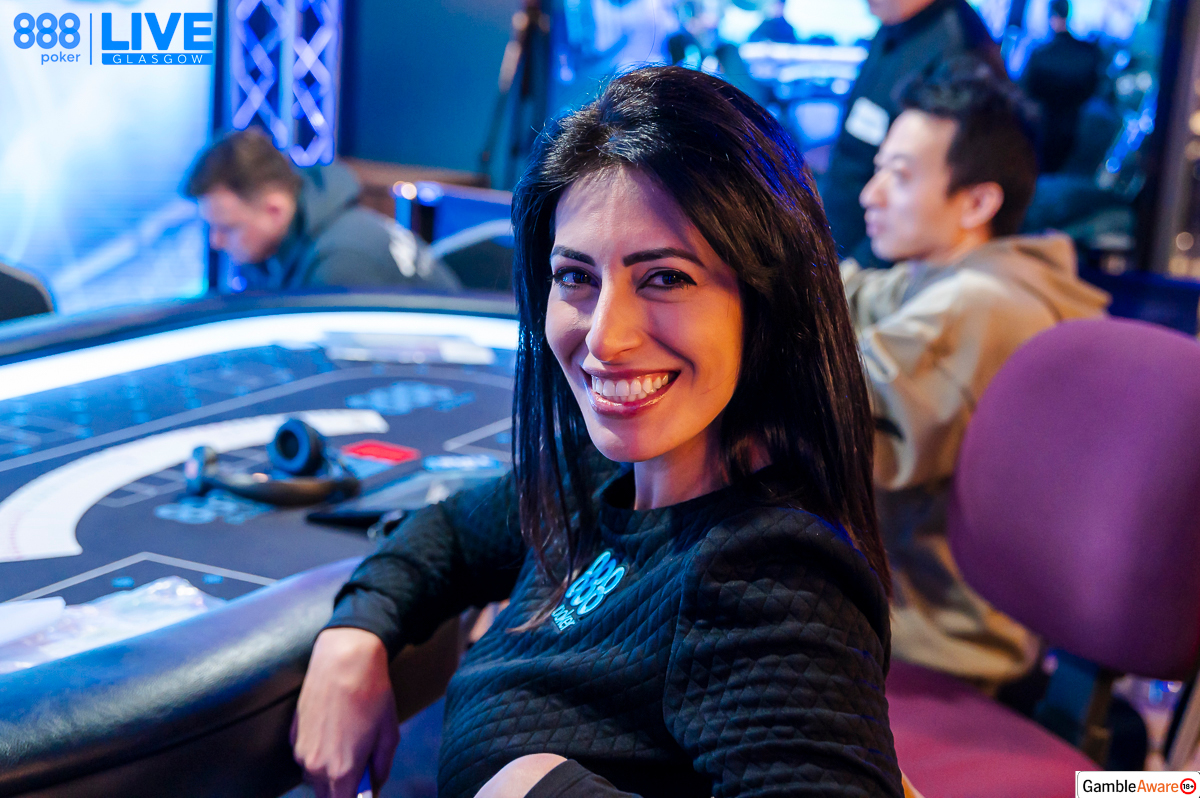 Day 1BC Action – 888pokerLIVE Glasgow Main Event - Vivi Saliba