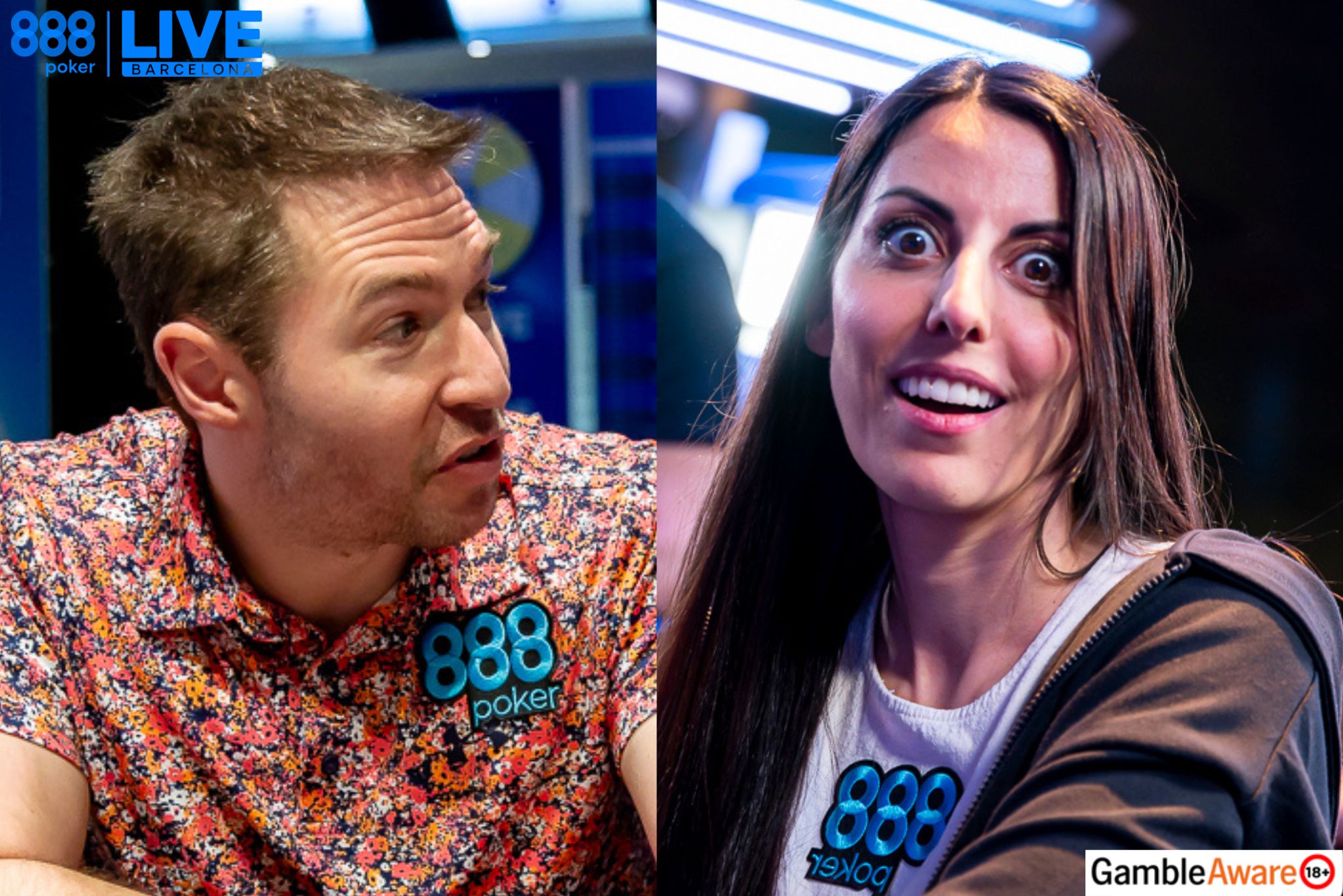 Team888 Ambassadors: Aaron Barone and Lucia Navarro