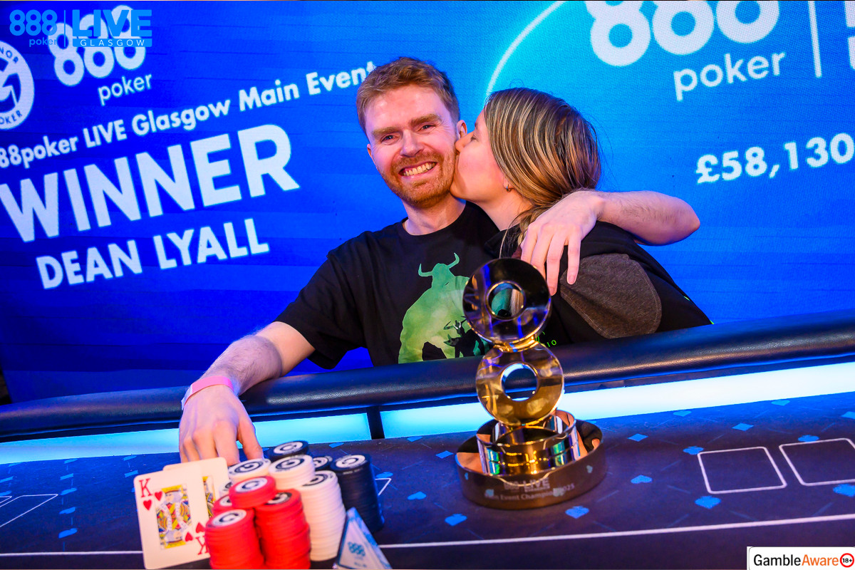 888poker LIVE Glasgow Main Event Winner – Dean Lyall