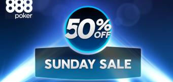 Sunday Sale Returns 19 June with Up to Half Off Buy-ins!