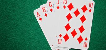 Royal flush poker