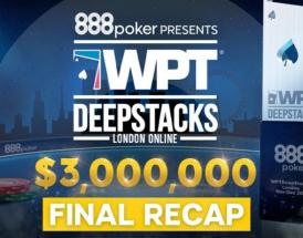 888poker Sponsored WPT DeepStacks Series Smashes GTD with over $3M Awarded!