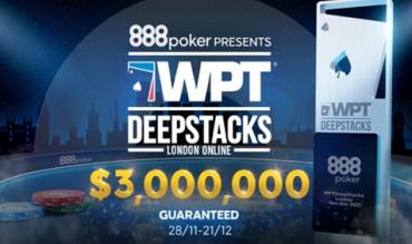 888poker Sponsored WPT DeepStacks Opening Event Delivers Unbeatable Poker Action!