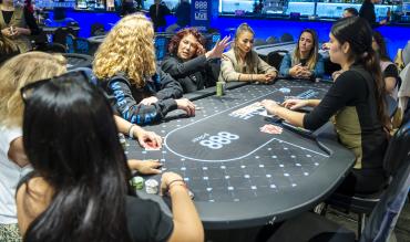 Woman in Poker